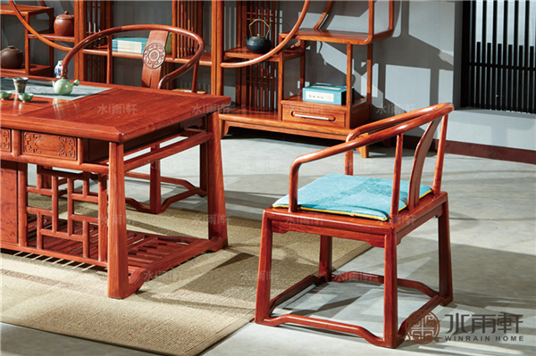 水雨轩红木 中山红木功夫茶台